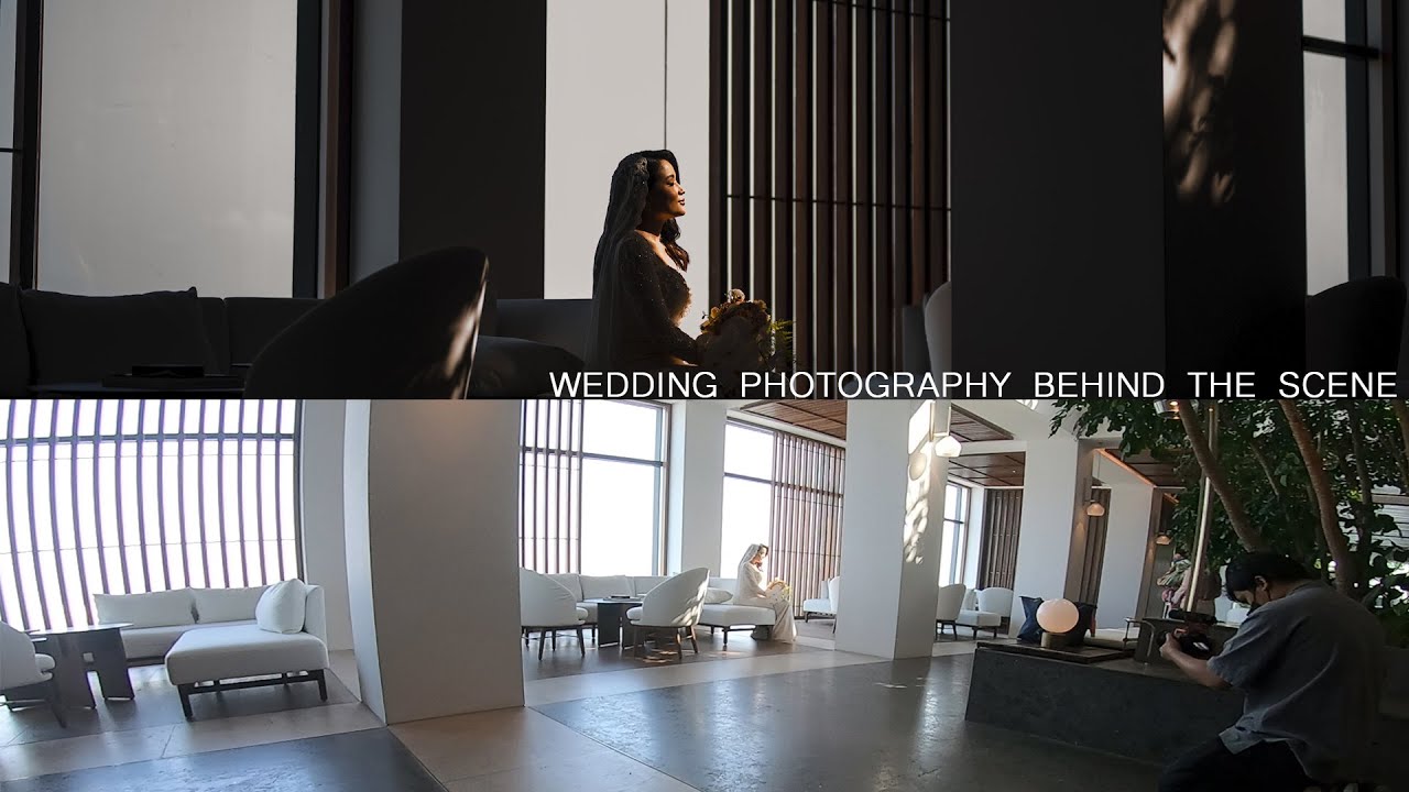 Wedding Photography Behind The Scene - Wedding at Glasshouse Seputeh