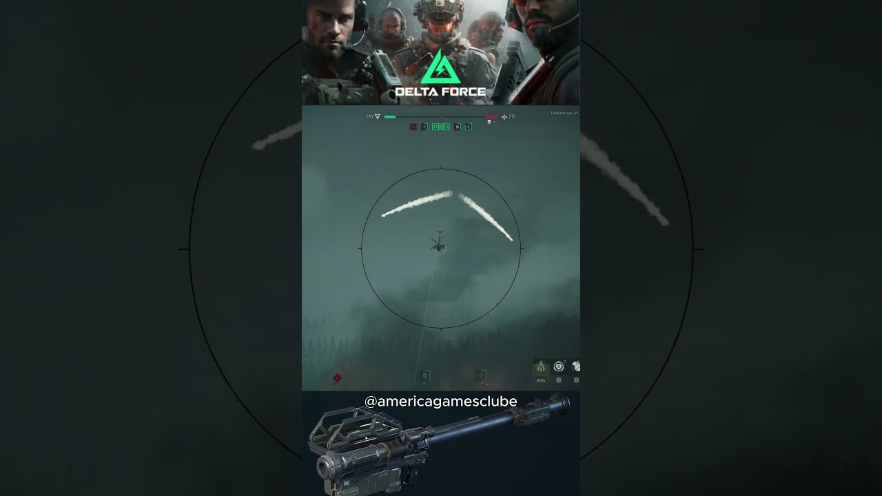 Como derrubar um helic&oacute;ptero no #deltaforce com lan&ccedil;ador stinger #fpsbrasil #gameplay