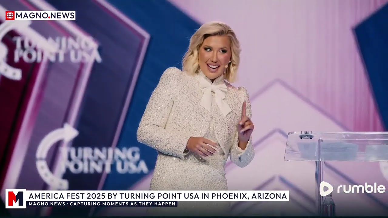 🇺🇸 Полная речь Саванны Крисли на AmFest 2025, организованном Turning Point USA в Финиксе, штат Ар...