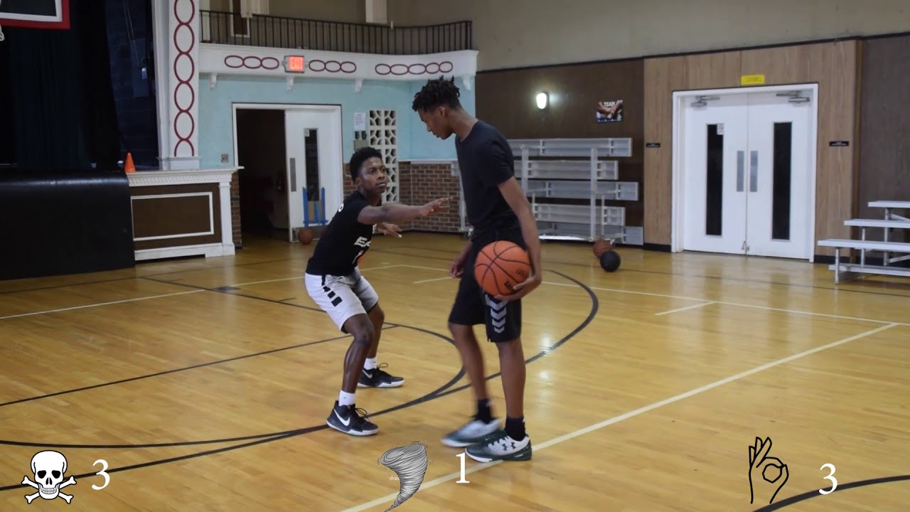 Nahshon Hyland, Hassan Perkins, and James Steinberger play on and off