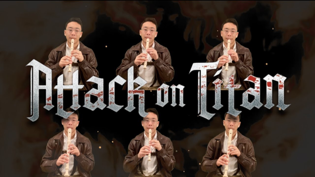 Attack on Titan - Guren No Yumiya on recorder