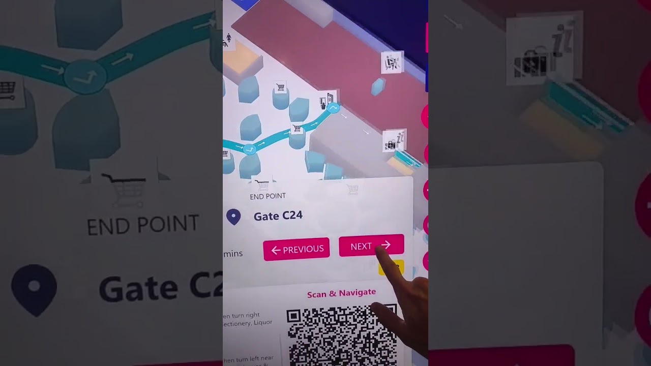 Finding My Gate with Doha Airport&rsquo;s Smart Navigation Screens 🛫📍