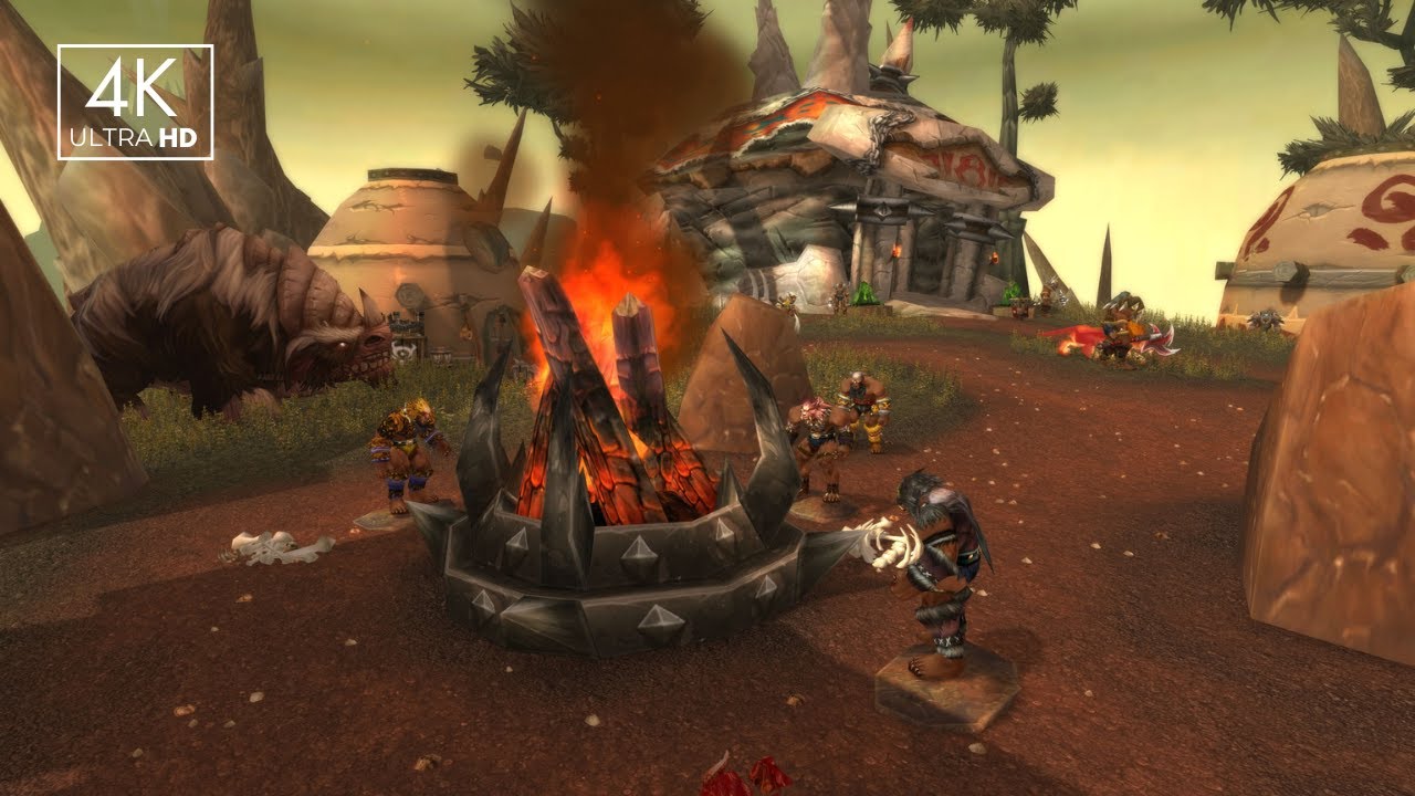 home of the half-breeds... (Mok'Nathal Village music & ambience)