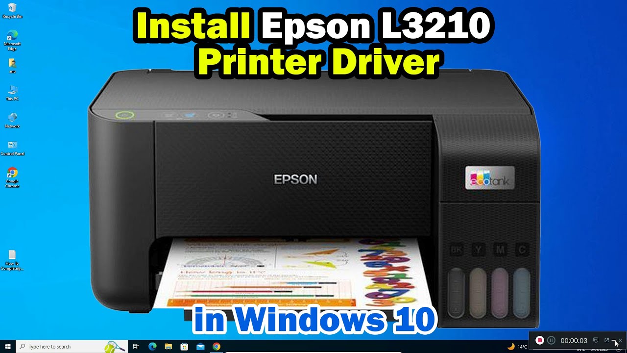 Как загрузить и установить драйвер принтера Epson L3210 на ПК или ноутбук с Windows 10