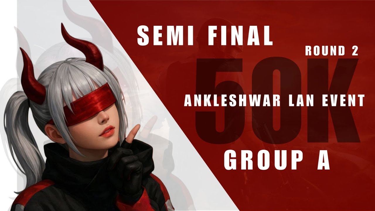 ANKALESHWAR SEASON 2  SEMI FINAL PRESENT BY VJ ESPORTS  IS LIVE || BGMI 2026 || LAN EVENT || GROUP A