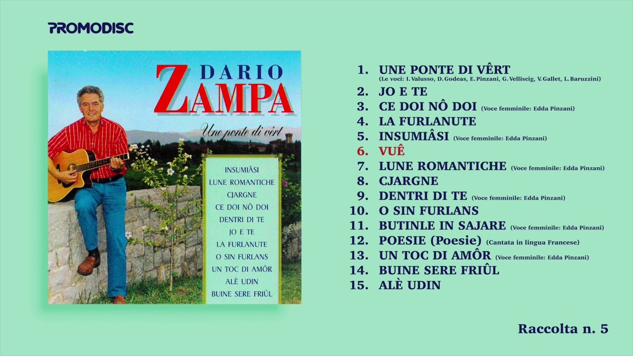 VUÊ - Dario Zampa (Raccolta n.5)