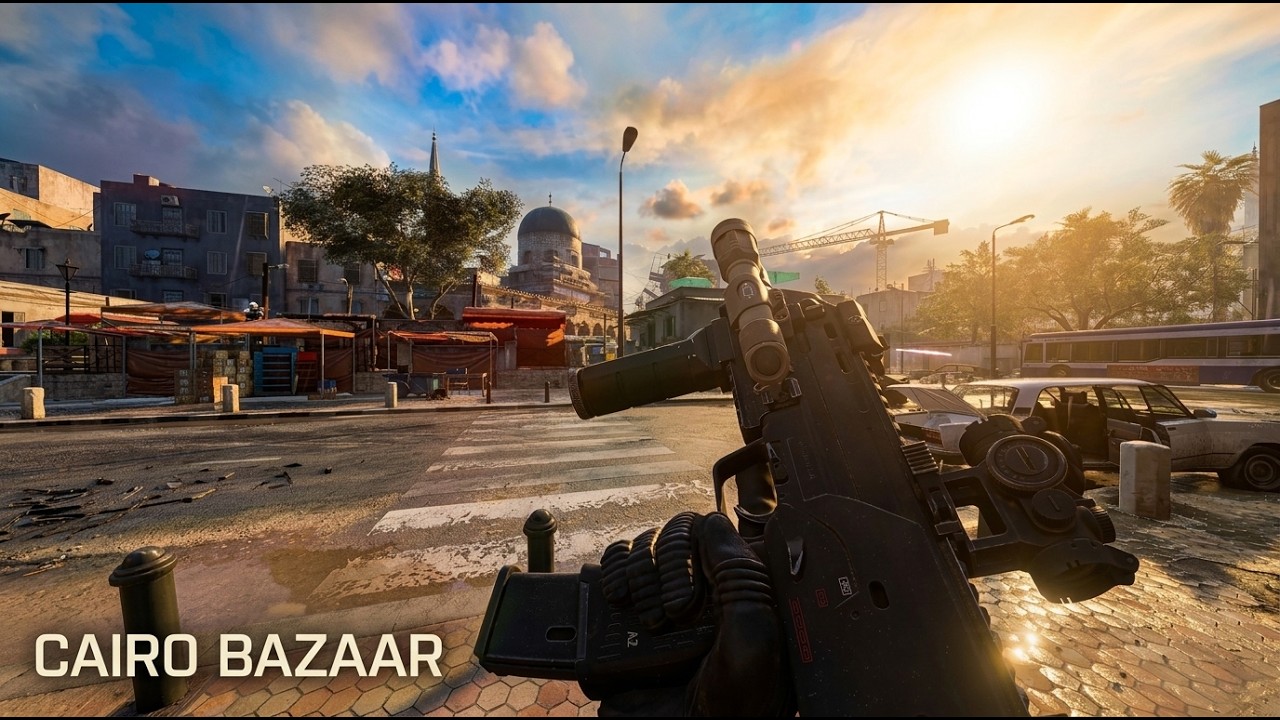 Grand Bazaar is BACK in BF6! Cairo Bazaar Intense Gameplay