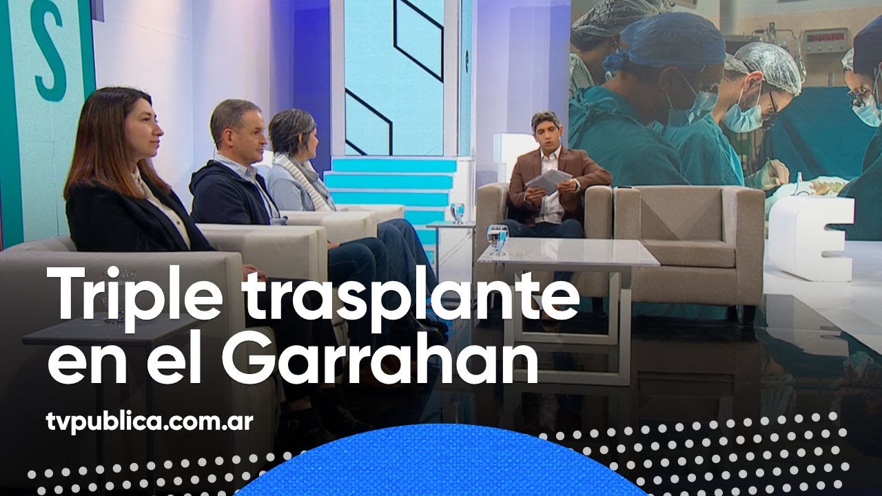 Triple trasplante en el Garrahan: Boglione, Corisi y Bauer - Desiguales