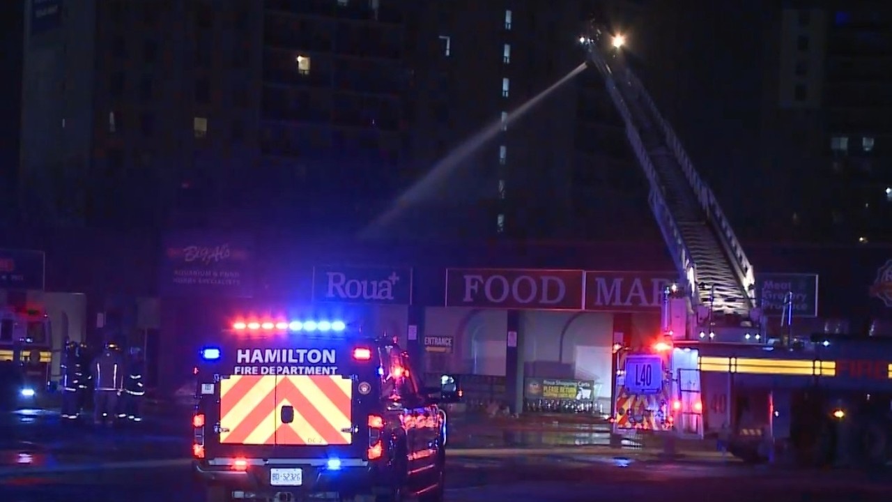 В результате пожара в торговом центре Stoney Creek Plaza никто не пострадал, а ущерб оценивается ...