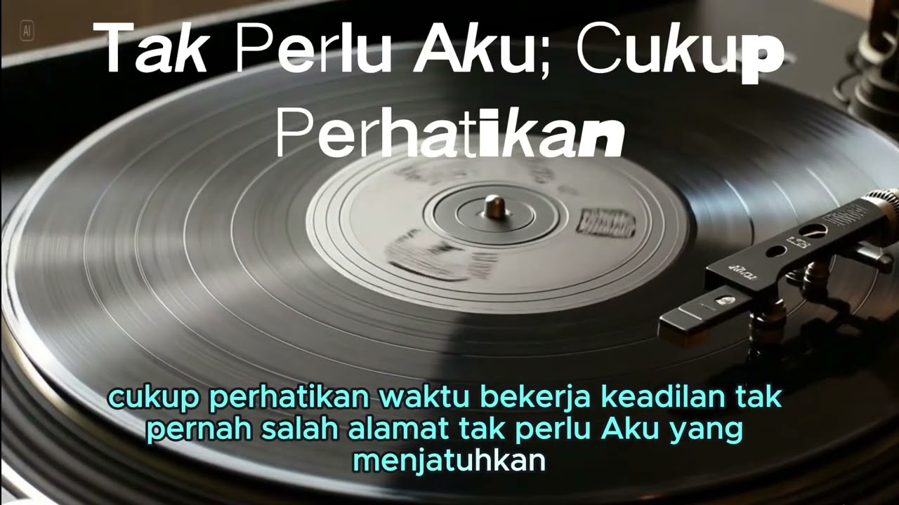 Tak Perlu Aku, Cukup Perhatikan