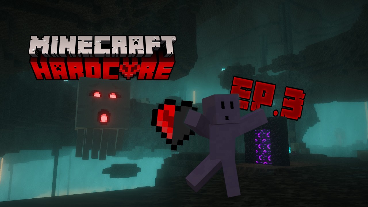 FINISCE COSÌ??   Minecraft HARDCORE ma è CHILL Ep.3