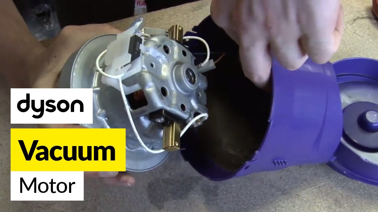 Как заменить двигатель Dyson на пылесосе Dyson DC05