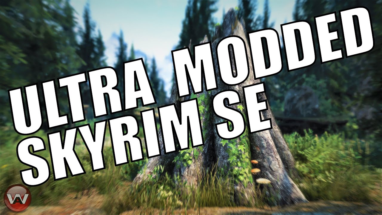 SKYRIM SE Ultra Modded in 2020 = Next Gen Visuals? | Can TES 6 Even Compete Graphically??
