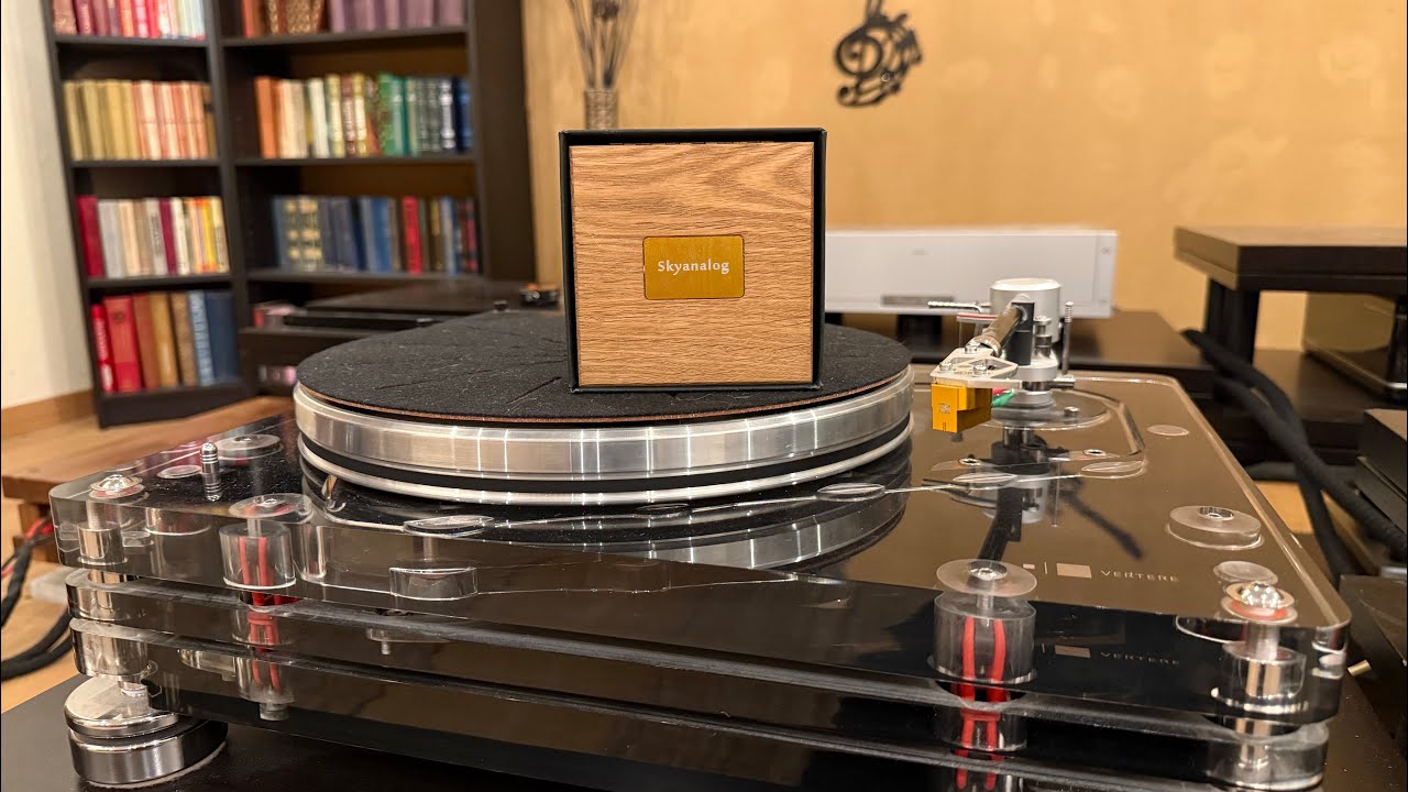 Break-in a new cartridge SKYANALOG Diamond 25th Edition 