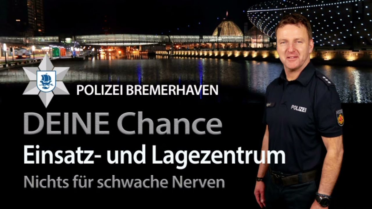 Die Einsatzzentrale der Polizei Bremerhaven
