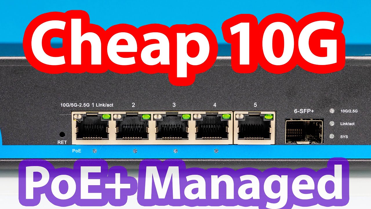 10GbE Network on a Budget: $199 Switch for Everyone
