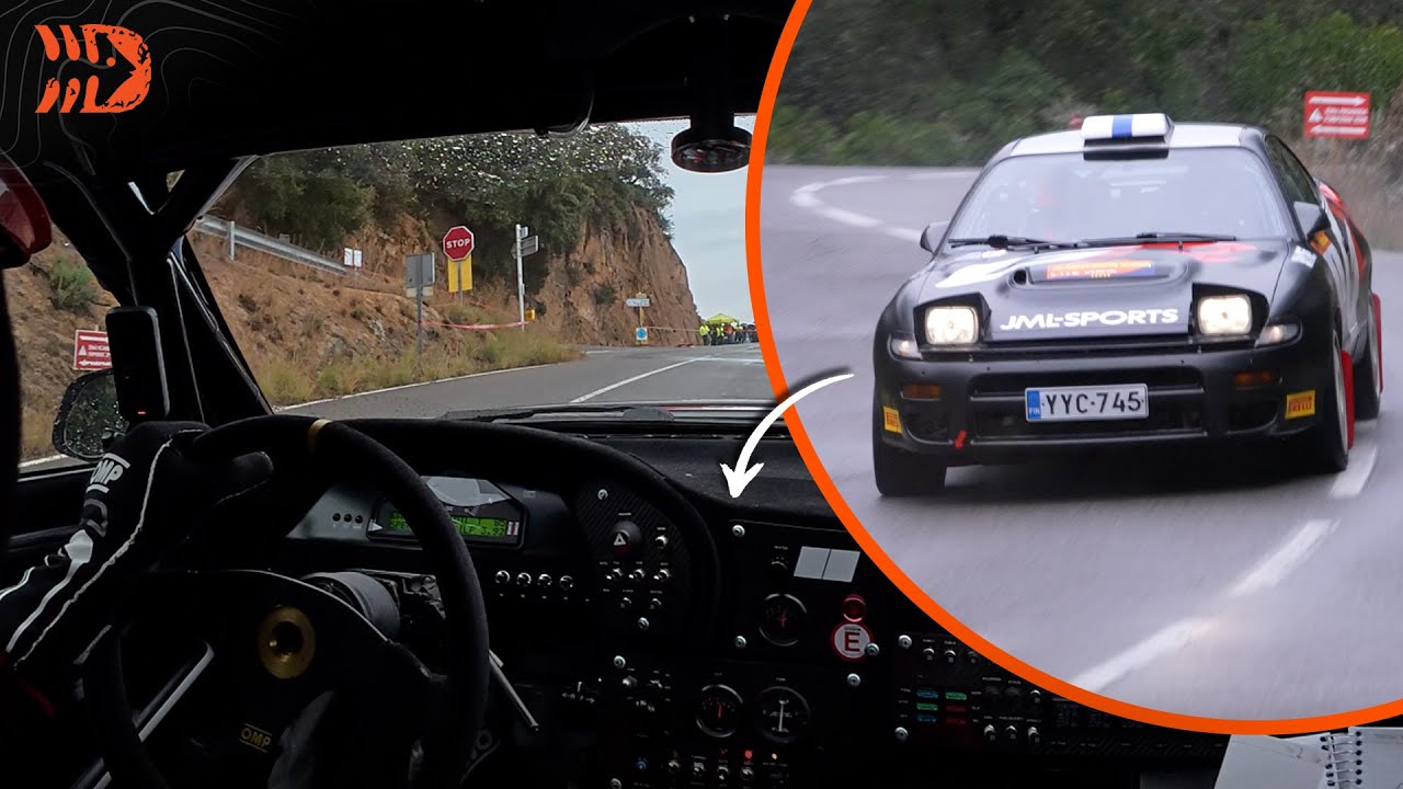 Jari-Matti Latvala FULL ONBOARD | Toyota Celica ST185 Group A | Rally Costa Brava 2025