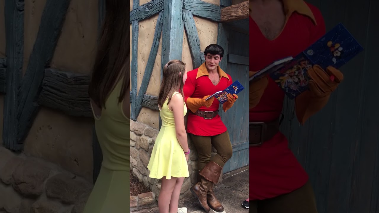 Gaston Disney Magic Kingdom