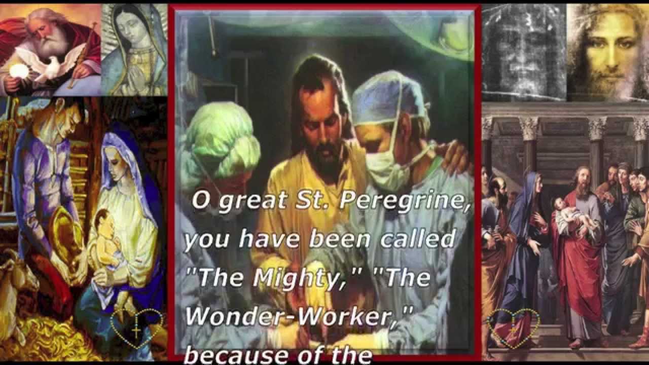 Saint Peregrine Prayer for people with cancer