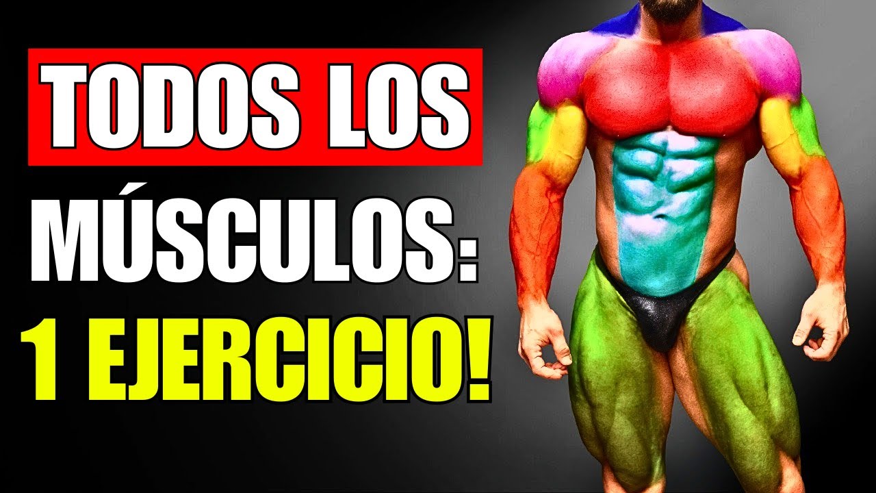 ¡6 Ejercicios Poderosos Que TRABAJAN TODOS LOS MÚSCULOS en UN SOLO MOVIMIENTO!