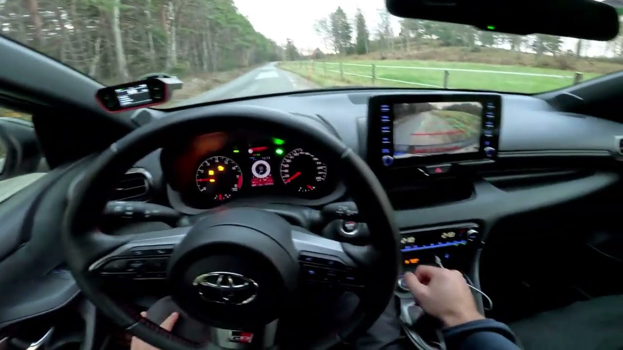 GR Yaris: разгон от 0 до 100 км/ч с функцией Launch Control и переключением передач без нажатия н...