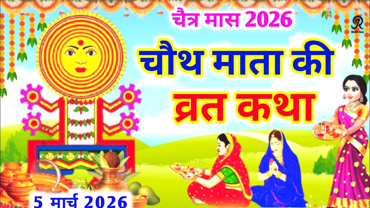 Chauth Mata Ki Kahani | चौथ माता की कहानी | chauth mata ki katha | चौथ माता की कथा | Chauth K Kahani
