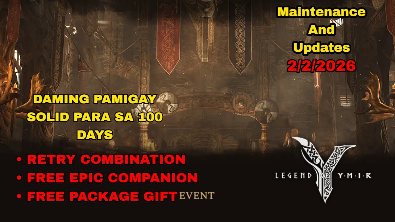 Legend of Ymir - 100 Days Celebration solid daming pamigay