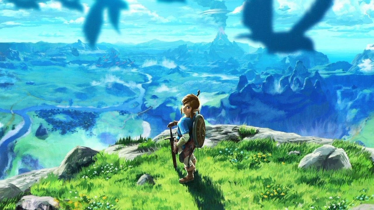 Zelda breath of the wild rito village Day & night