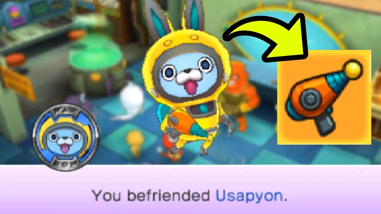 How To Get Usapyon & His Exclusive Weapon in Yo-kai Watch Blasters EASY!