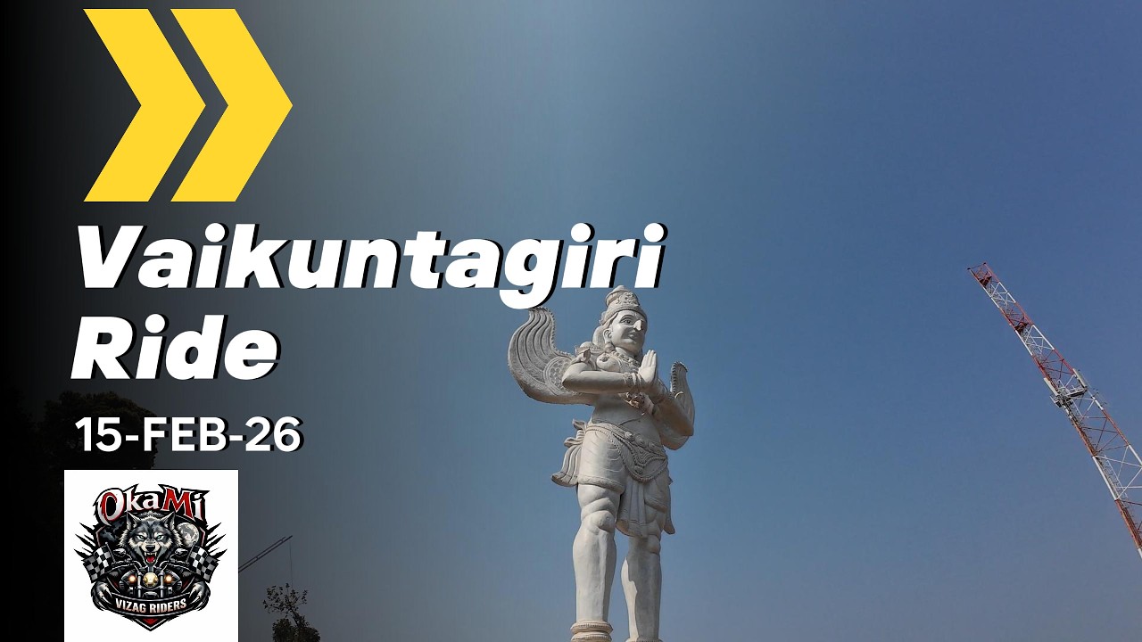 Ride to Vaikuntagiri with Okami Riding Club