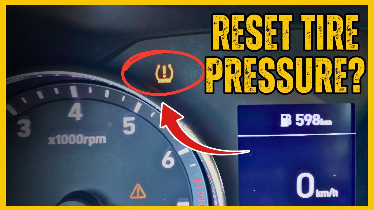 How To Reset Tire Pressure Light On A Hyundai in 1 minute