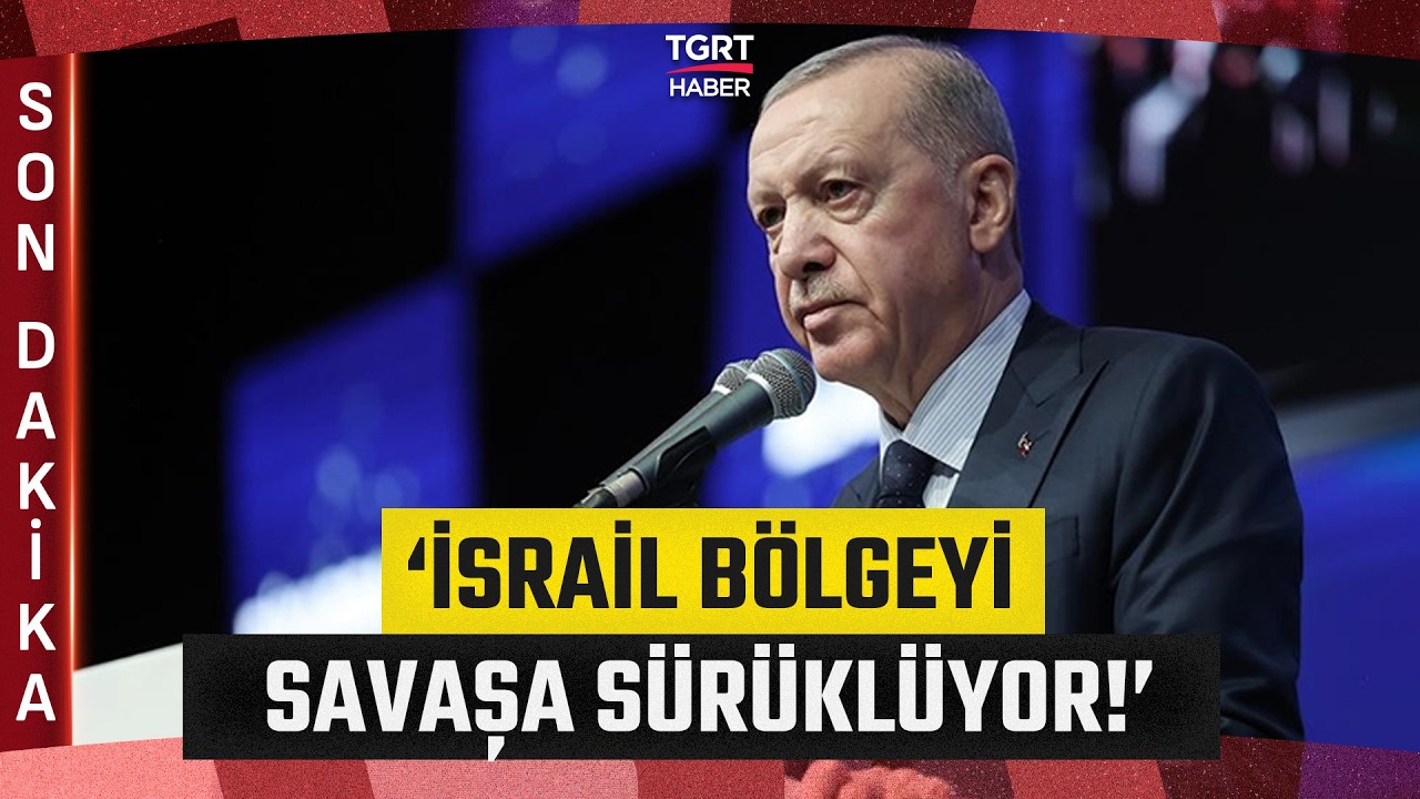 Cumhurbaşkanı Erdoğan'dan İsrail'e Tepki: Bölgemizi Adım Adım Felakete Sürüklemekte - TGRT Haber