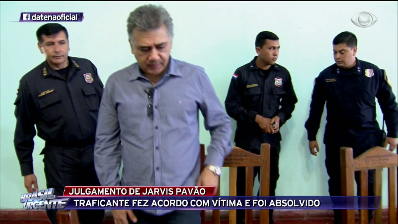 Jarvis Pavão é julgado no Paraguai