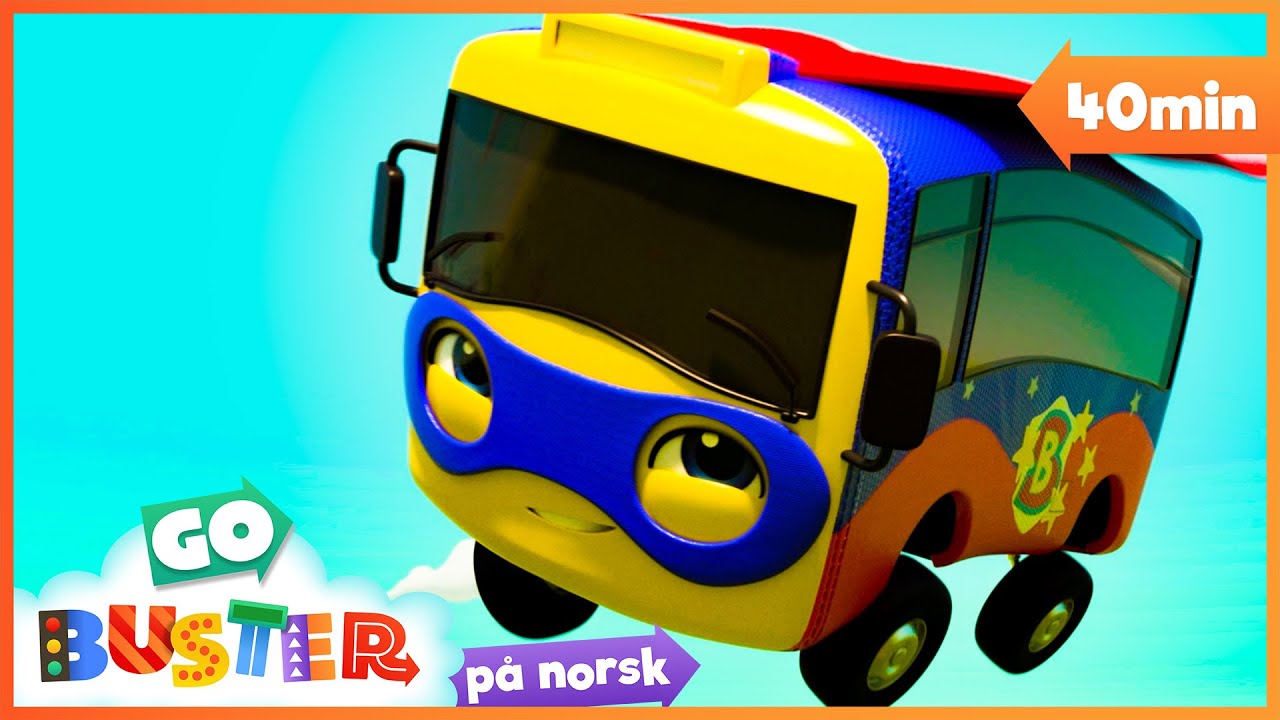 GO! SUPER BUSTER!!!｜Go Buster Norsk｜Tegnefilmer for barn