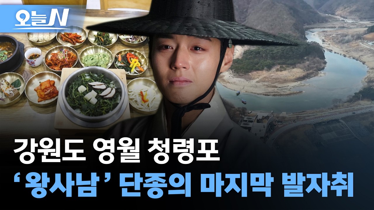 🏆왕과 사는 남자🏆 강원도 영월 청령포 ‘단종 유배지 코스’ㅣ오늘N
