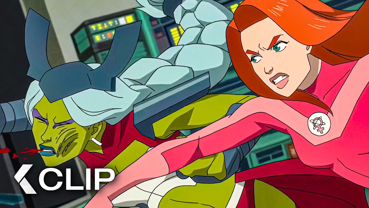 Universa Attacks Mark and Eve - INVINCIBLE Season 4 Clip (2026)