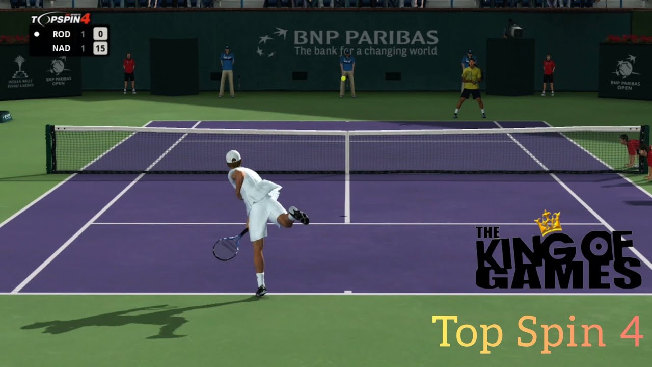 Top Spin 4 | Still MASTERPIECE in 2025. | NADAL vs RODDICK | 4K | Indian Wells | XBOX360 Gameplay