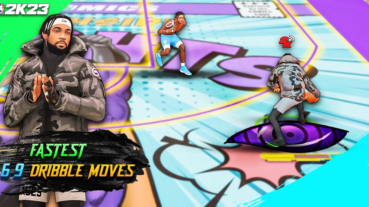 These Dribble moves + my 6'7 Point guard😭 = FASTEST COMBOS...  PURE DOMINATION😈 | nba 2k23