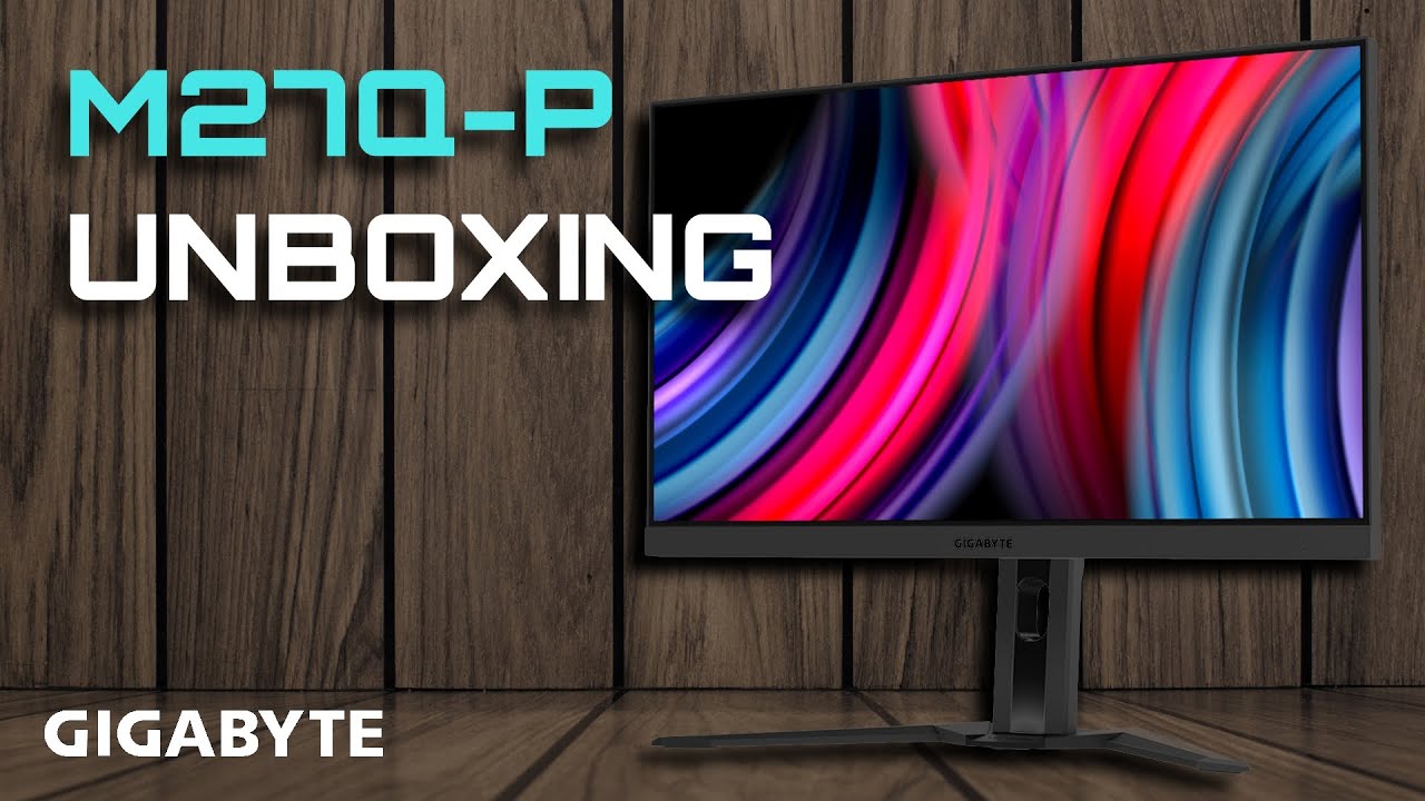 GIGABYTE M27Q-P Gaming Monitor | Official Unboxing