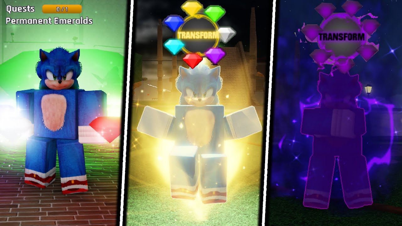Sonic Ultimate RPG Update 2.3 – ALL New Permanent Chaos Emerald Locations & Quest (Roblox Fangame)
