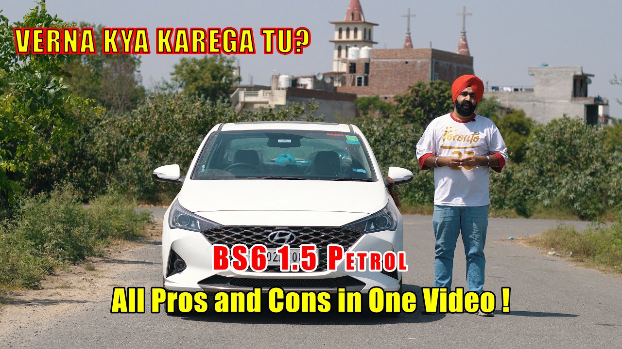 Hyundai Verna BS6 Petrol | DETAILED Review | Best Looking Sedan? | Spare Wheel