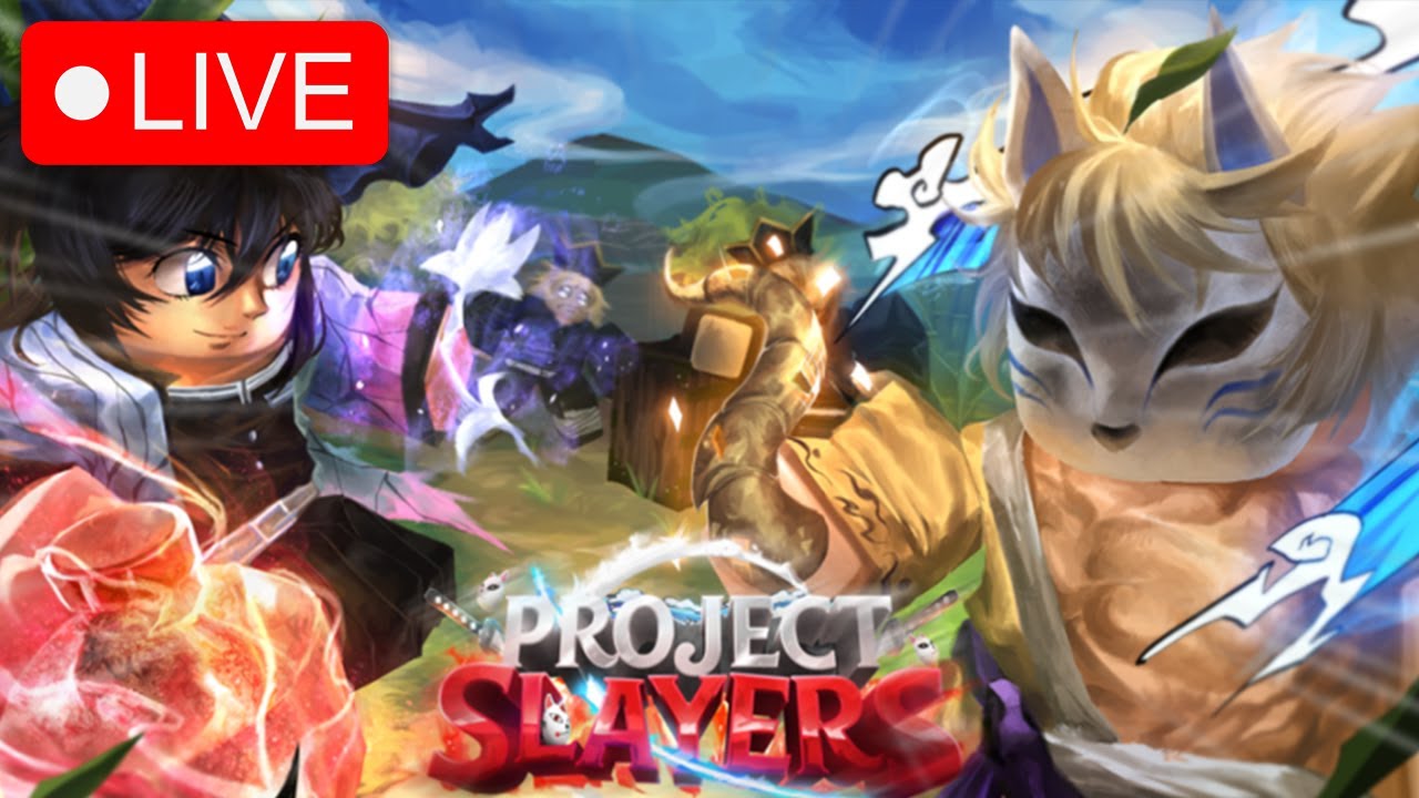 🔴 LIVE PROJECT SLAYERS UPDATE 1.5 | GRINDING TIER 3 WEAPONS