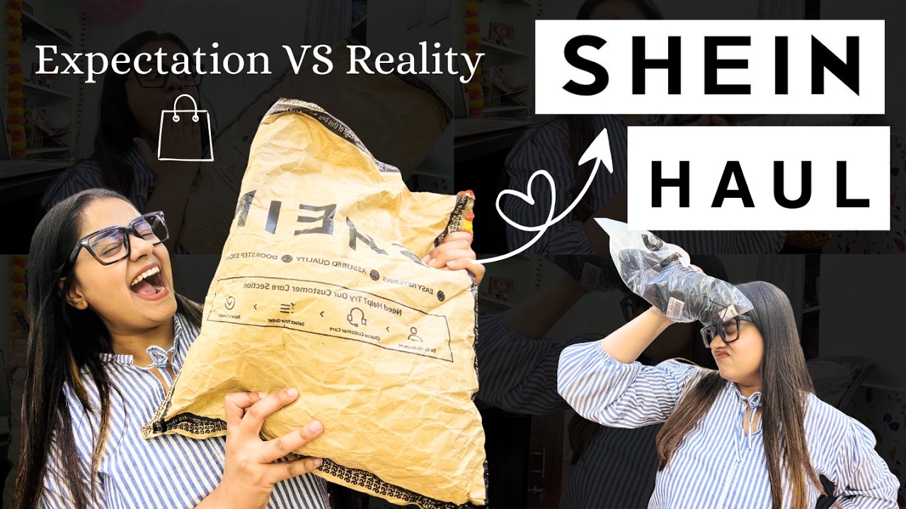 What i order vs what i got Shein haul - Bhoomi Borana