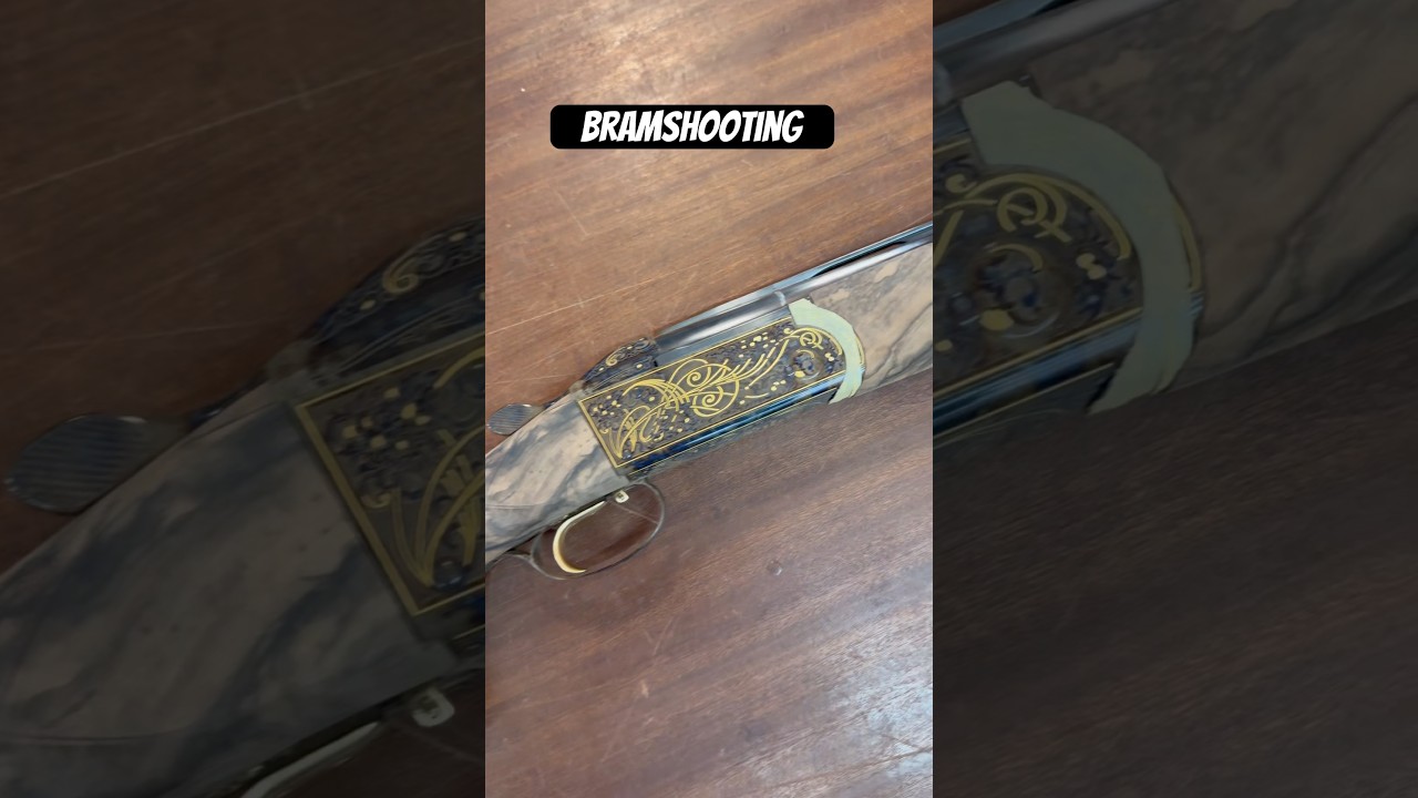 Amazing craftsmanship - Custom stock by Manuel Ricardo gunstock maker #luxury #engra&ccedil;ado #shortvideo