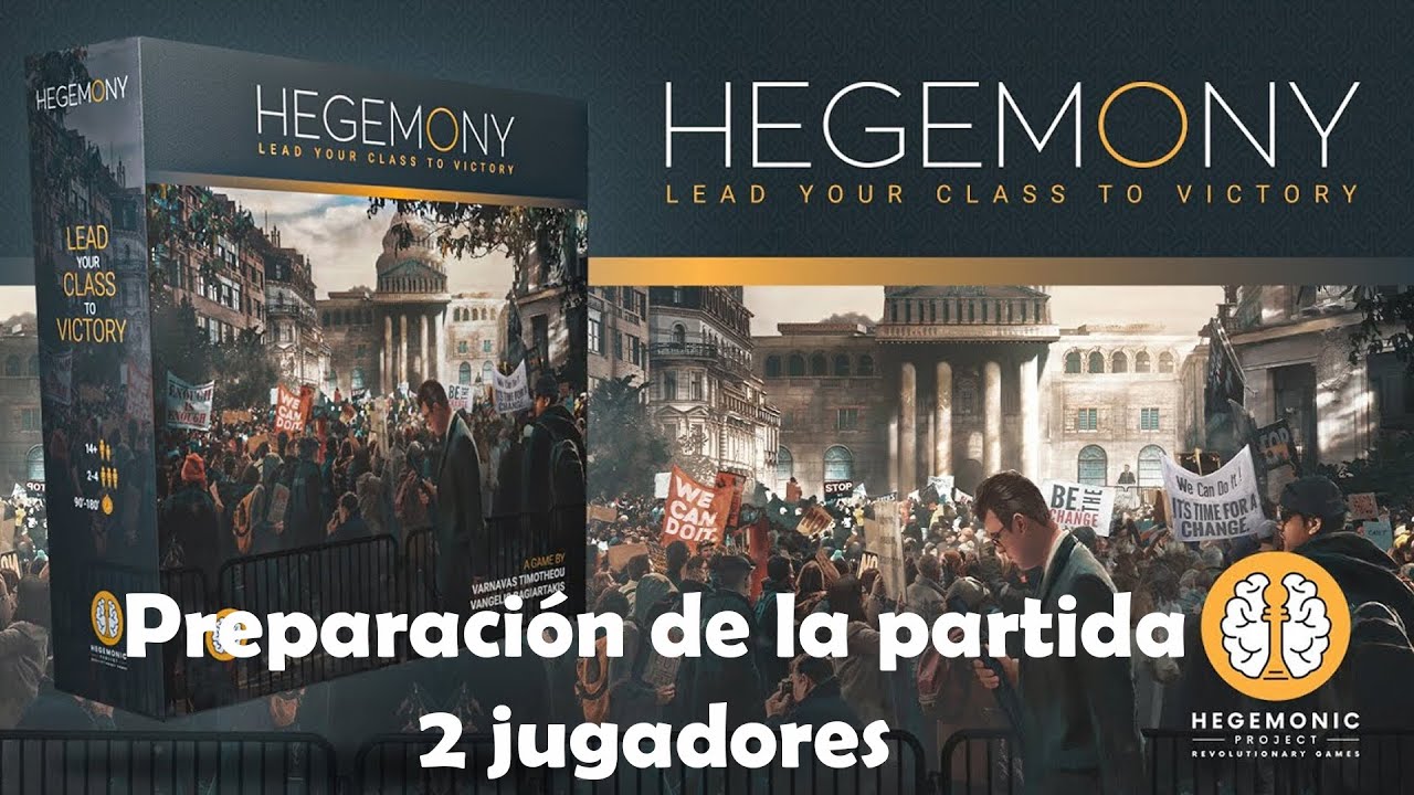 Hegemony - Preparación partida a dos jugadores