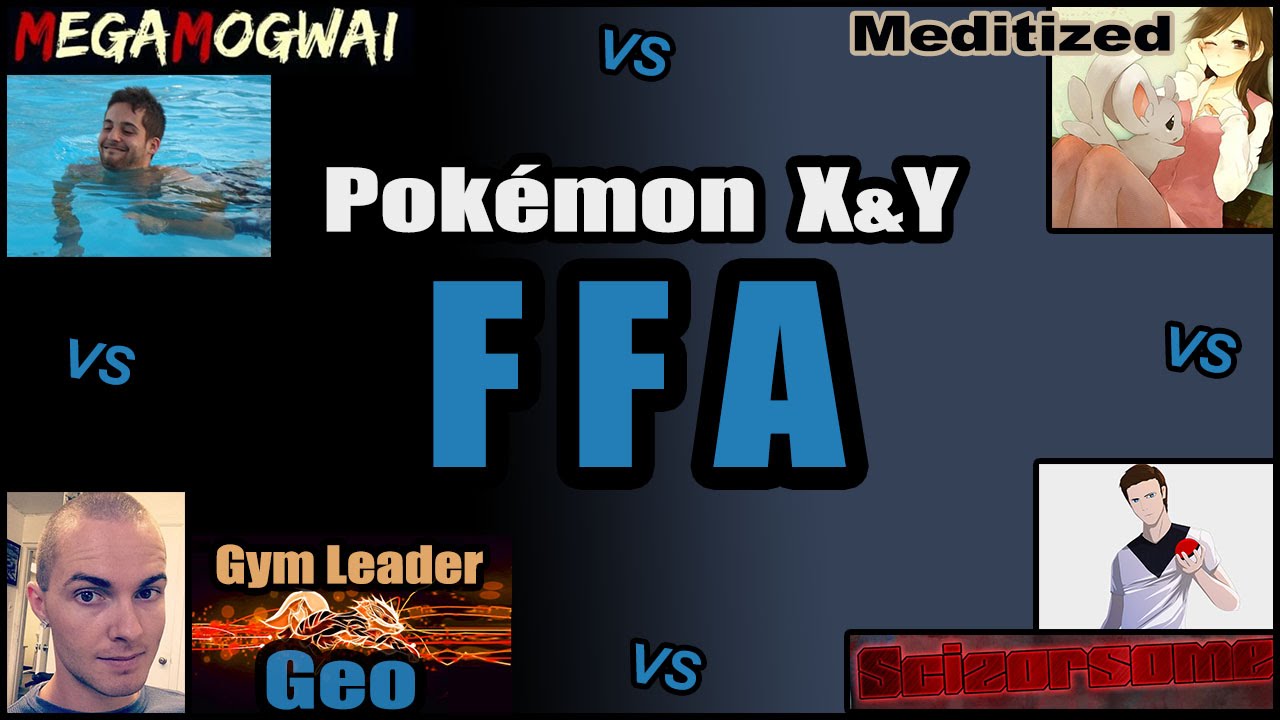 Pok&eacute;mon XY Free-For-All #1 - MegaMogwai, Scizorsome, Meditized