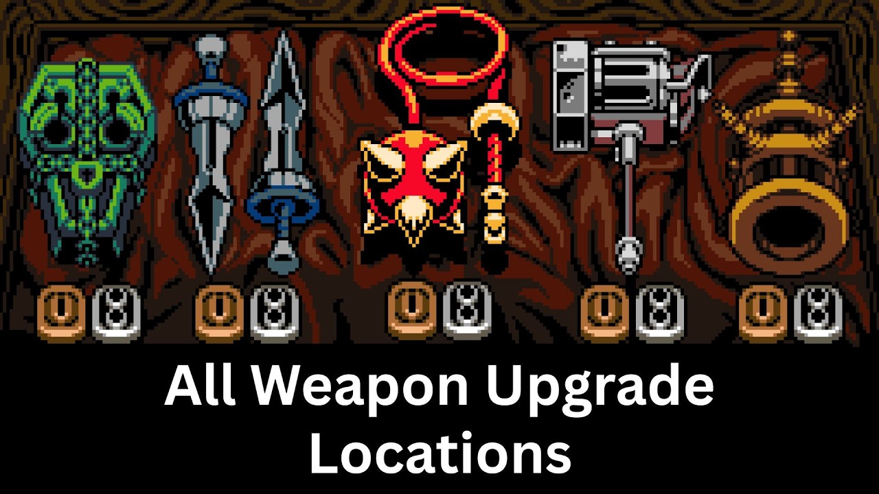Mina the Hollower - All Weapon Upgrade Locations