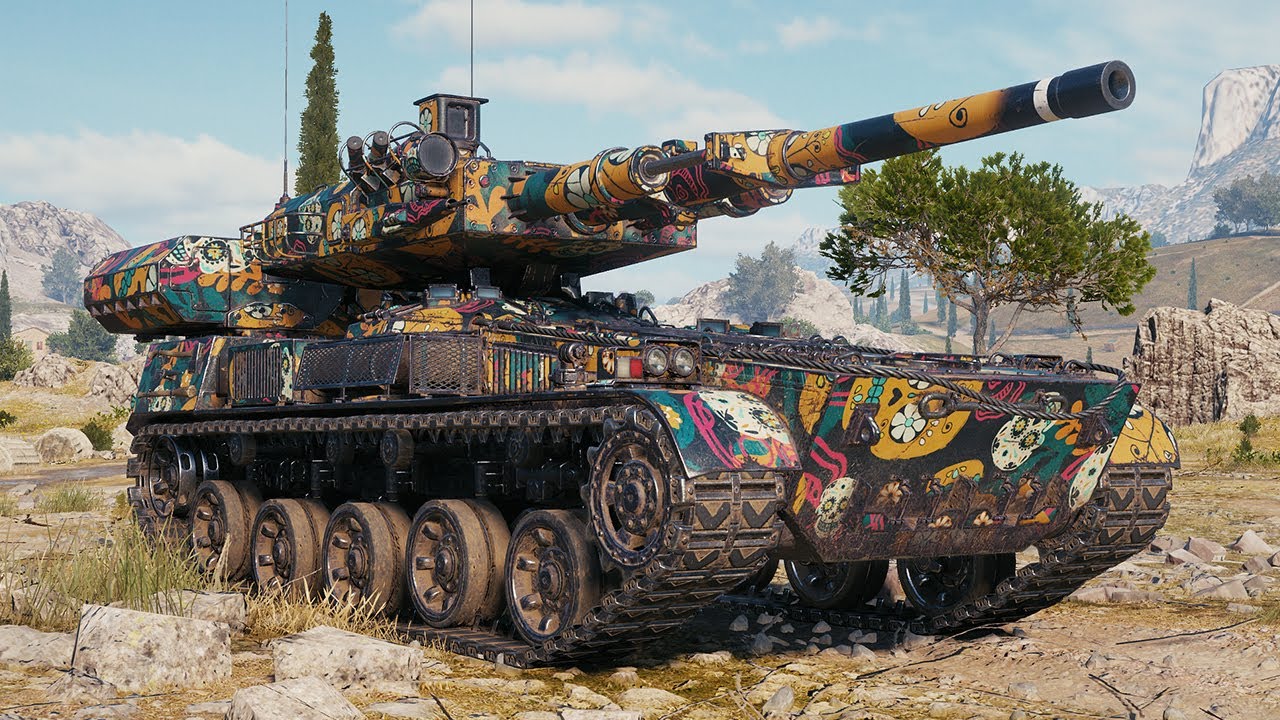 World of Tanks - AS-XX 40 t - 3 Kills 10,3K Damage (Cliff)