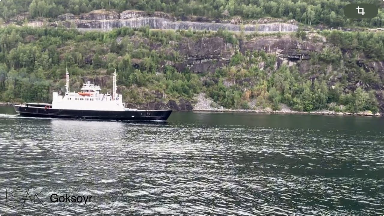 M/F Trollheim i rute Geiranger-Hellesylt sommer 2024 | nå M/F Meløytind