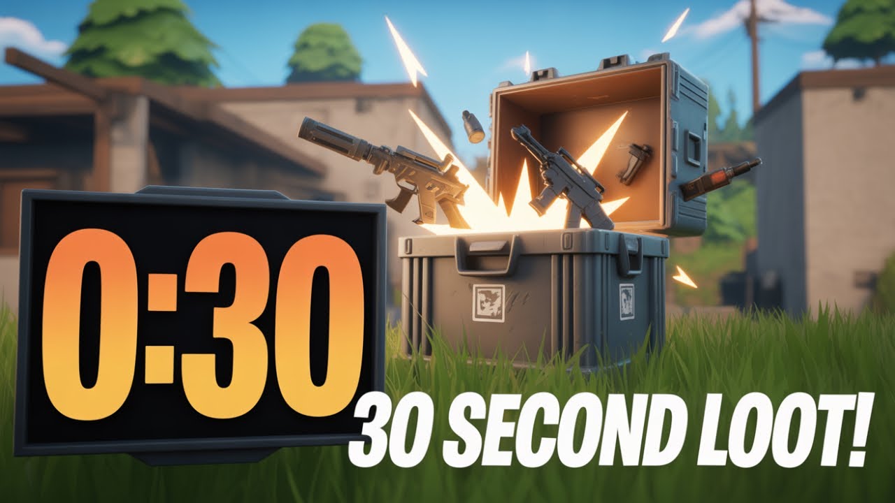 30 Second Loot Challenge Gets Crazy!